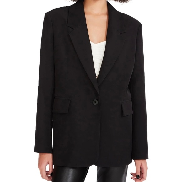 Steve Madden Jackets & Blazers - Steve Madden Ladies’ Oversized Blazer, Medium, Black, NWT